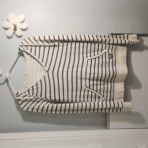 Roxy Sweater Small blue and cream